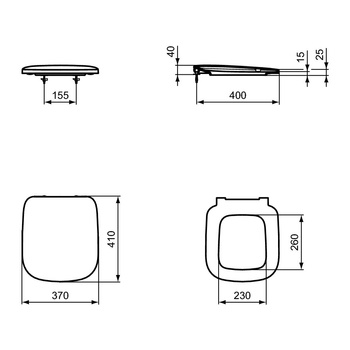 ESEDRA DESKA WOLN. KRÓTKA, ZAW. METAL.