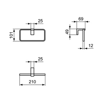 CONCA WIESZAK KWAD. SILVER STORM