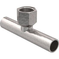 Trójnik GEBERIT Mapress C-Stahl przejściowy 90' stal (ocynk) 35 mm x 1/2'' x 35 mm (końcówka wsuwana x GW x końcówka wsuwana)