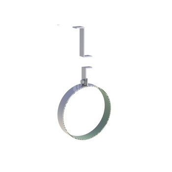 Uchwyt JEREMIAS TWIN61 stal nierdzewna fi 110/160 mm