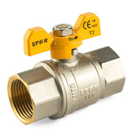 Kurek kulowy do gazu (motylek) ART. 111 DN 3/4”