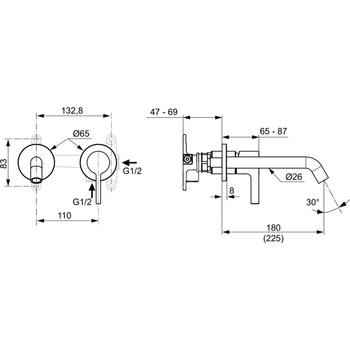 JOY BATERIA UMYWALKOWA B/IN 220 KIT2 CHR